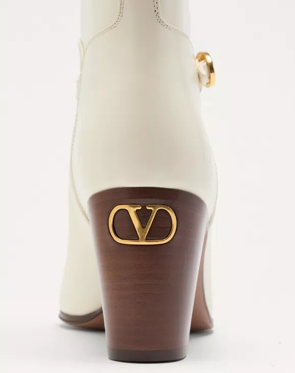 Valentino Pattie Calfskin Boot 75Mm - Image 7